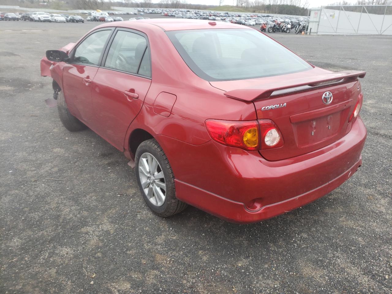 Photo 3 from auction – 2009 TOYOTA COROLLA BA with VIN 1NXBU40E09Z147548
