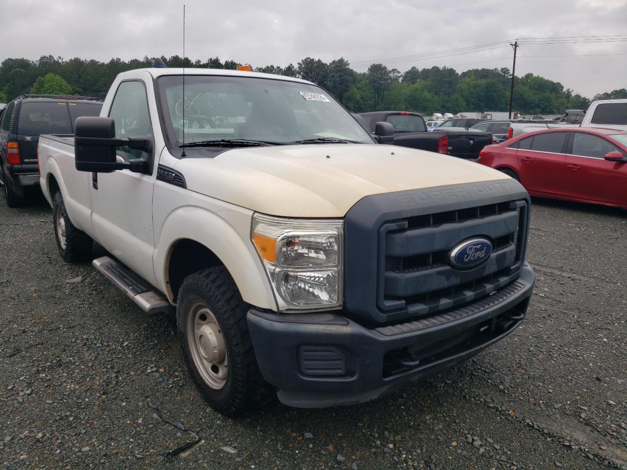 FORD F250 SUPER 2013 with VIN 1FTBF2A66DEB82303 - Photo from auction
