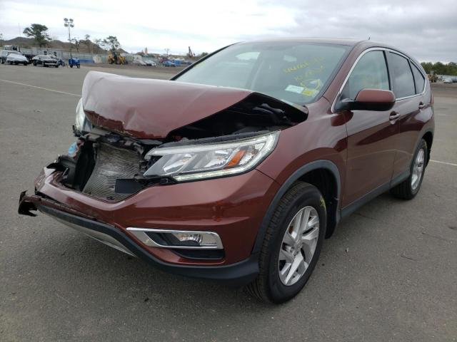 Photo 2 from auction – 2016 HONDA CR-V EX with VIN 5J6RM4H55GL107020