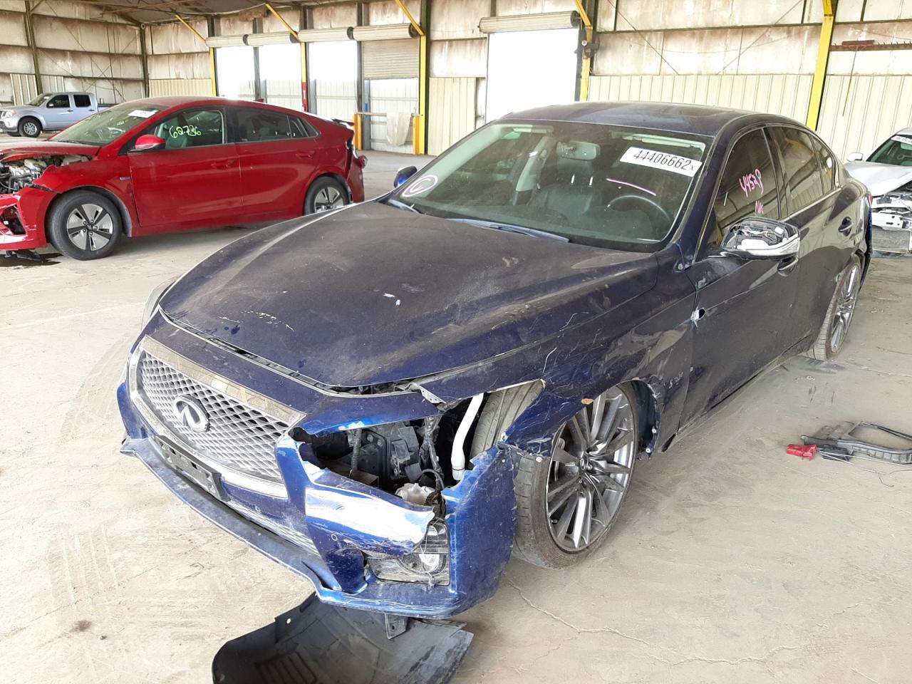 Photo 9 from auction – 2016 INFINITI Q50 RED SP with VIN JN1FV7AP1GM420291