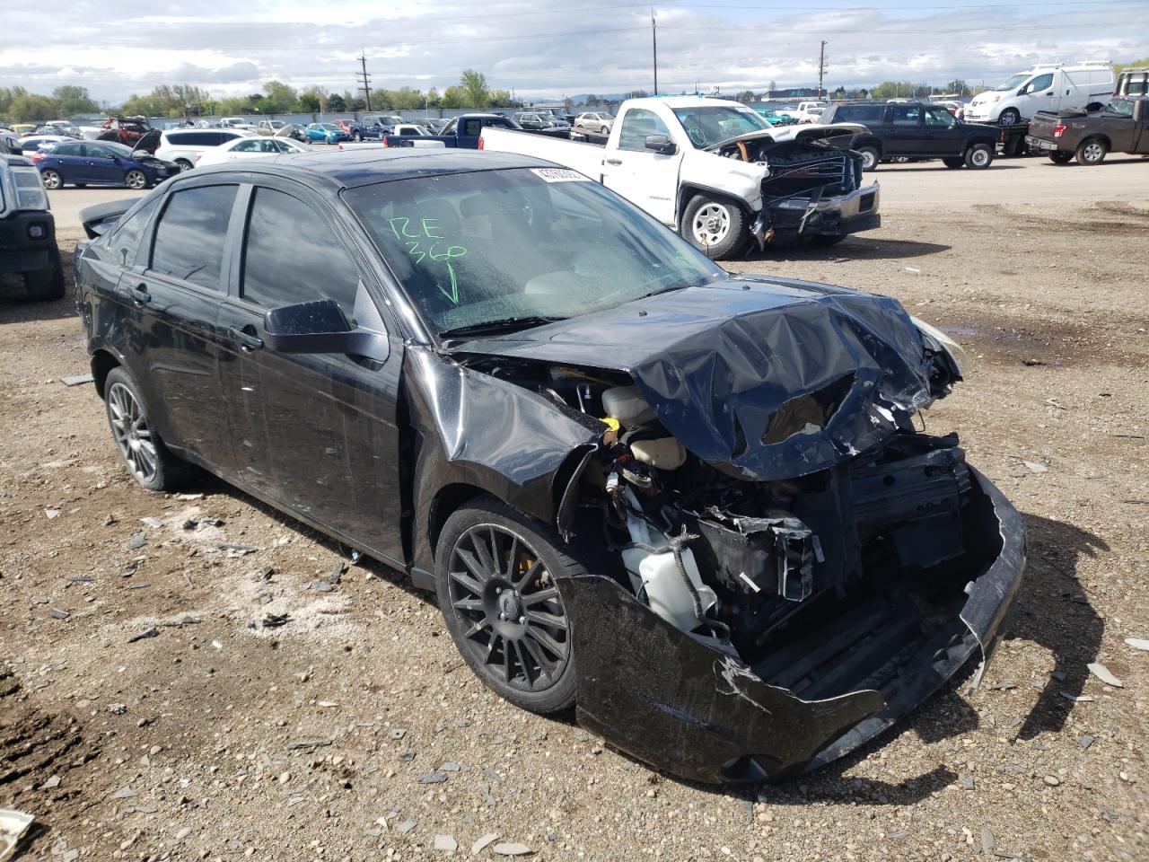 FORD FOCUS SES 2010 with VIN 1FAHP3GN0AW291606 - Photo from auction