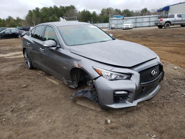 Photo 1 from auction – 2017 INFINITI Q50 RED SP with VIN JN1FV7AP2HM850106
