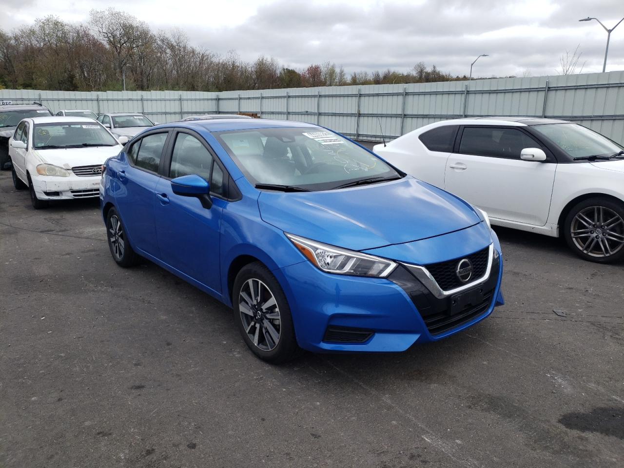 NISSAN VERSA SV 2021 with VIN 3N1CN8EV4ML871514 - Photo from auction