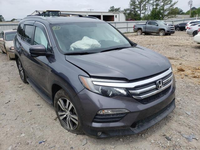 HONDA PILOT EXL 2016 with VIN 5FNYF5H82GB034154 - Photo from auction