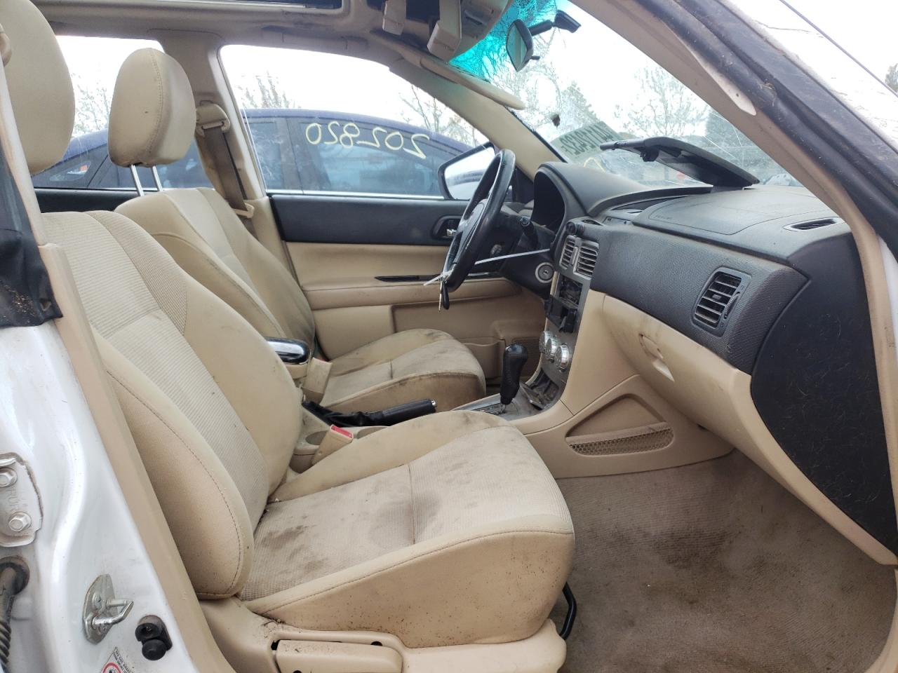 Photo 19 from auction – 2008 SUBARU FORESTER 2 with VIN JF1SG65688H728401