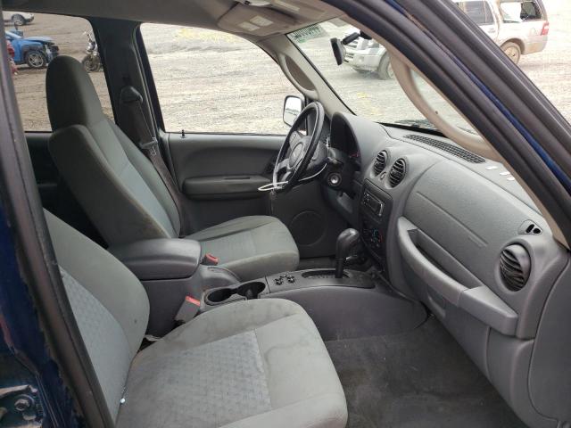Photo 5 from auction – 2007 JEEP LIBERTY SP with VIN 1J4GL48K77W501312