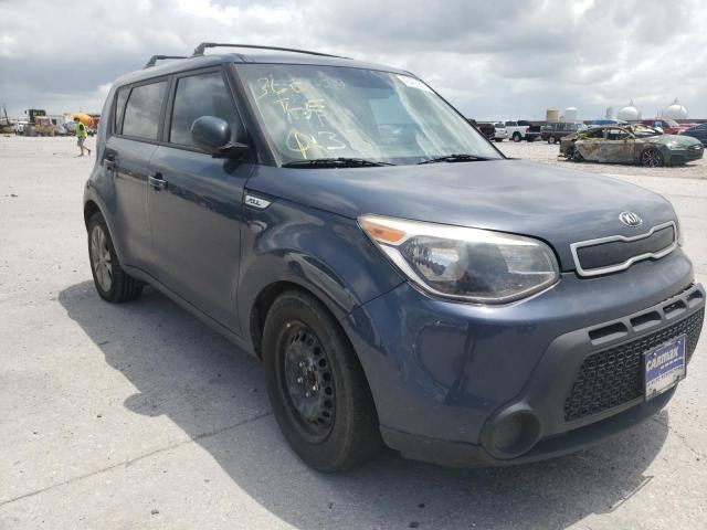 KIA SOUL + 2015 with VIN KNDJP3A5XF7200136 - Photo from auction