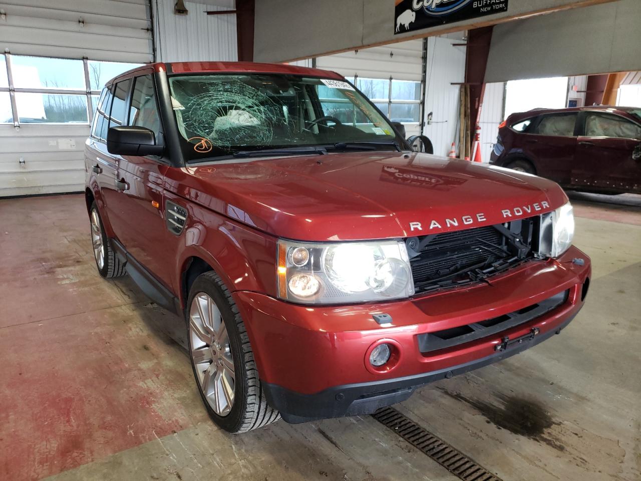 LAND ROVER RANGE ROVE 2008 with VIN SALSH23458A153709 - Photo from auction
