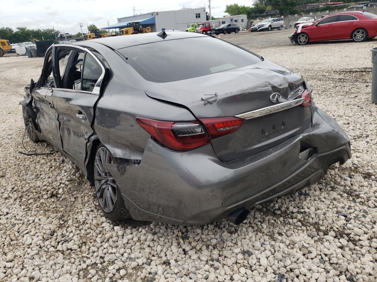 Photo 3 from auction – 2017 INFINITI Q50 PREMIU with VIN JN1EV7APXHM736561