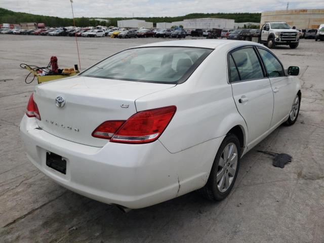 Photo 4 from auction – 2006 TOYOTA AVALON LIM with VIN 4T1BK36B46U166760