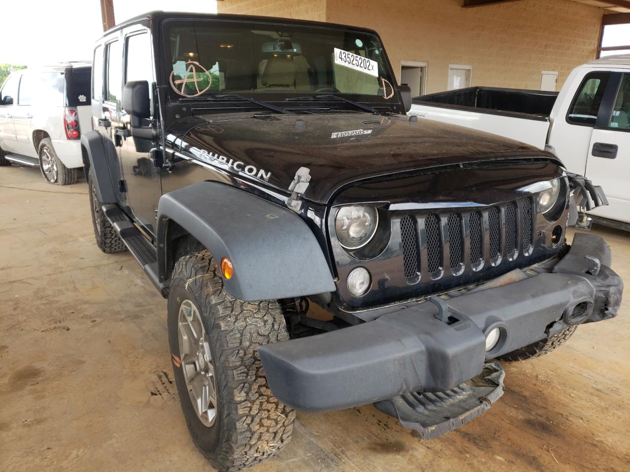 JEEP WRANGLER U 2014 with VIN 1C4BJWFG5EL179011 - Photo from auction