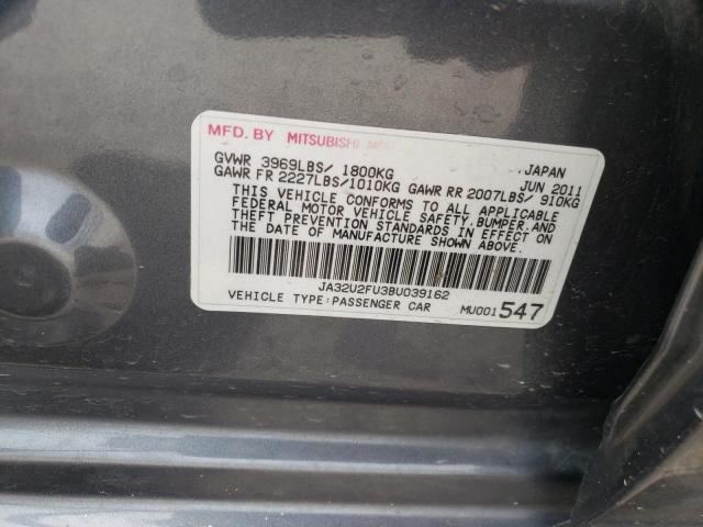 Photo 10 from auction – 2011 MITSUBISHI LANCER ES/ with VIN JA32U2FU3BU039162