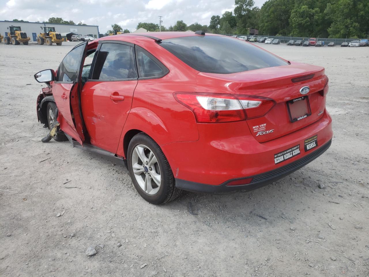 Photo 3 from auction – 2014 FORD FOCUS SE with VIN 1FADP3F21EL425438