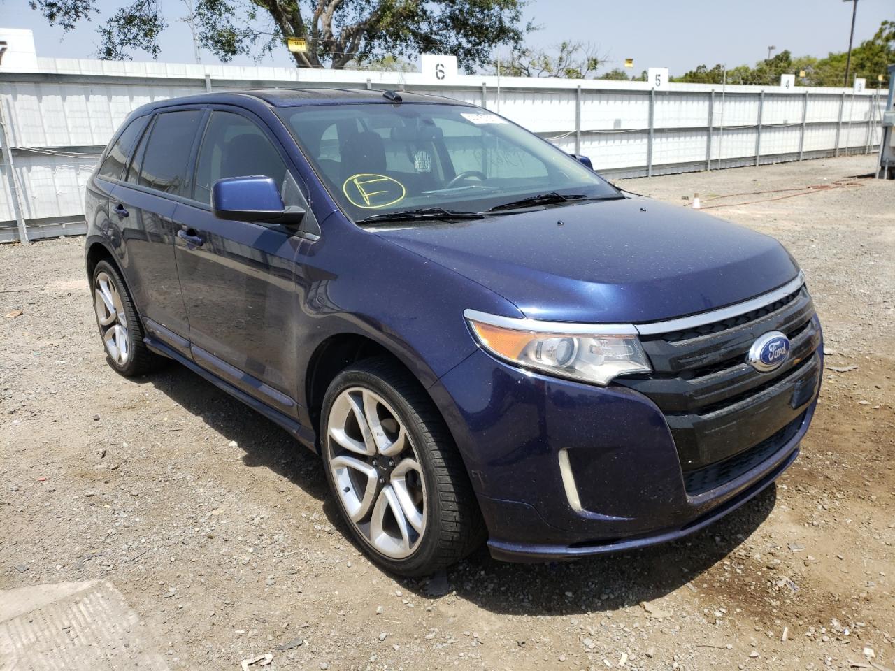 FORD EDGE SPORT 2011 with VIN 2FMDK4AK5BBA43149 - Photo from auction
