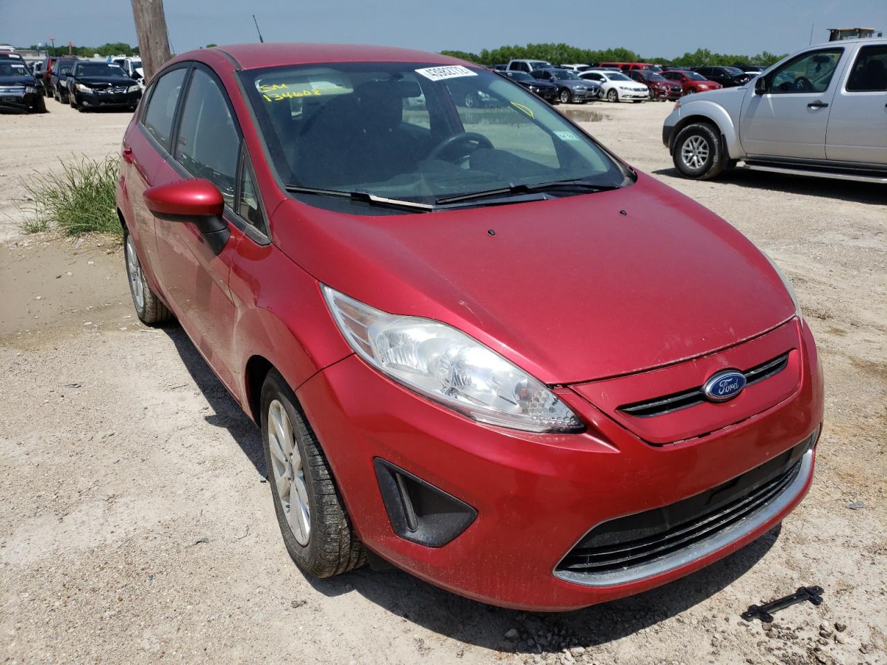 FORD FIESTA SE 2012 with VIN 3FADP4EJXCM134608 - Photo from auction