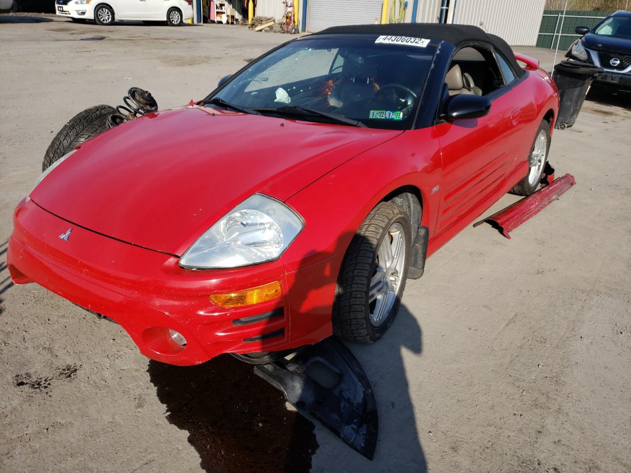 Photo 2 from auction – 2003 MITSUBISHI ECLIPSE SP with VIN 4A3AE55H03E157033