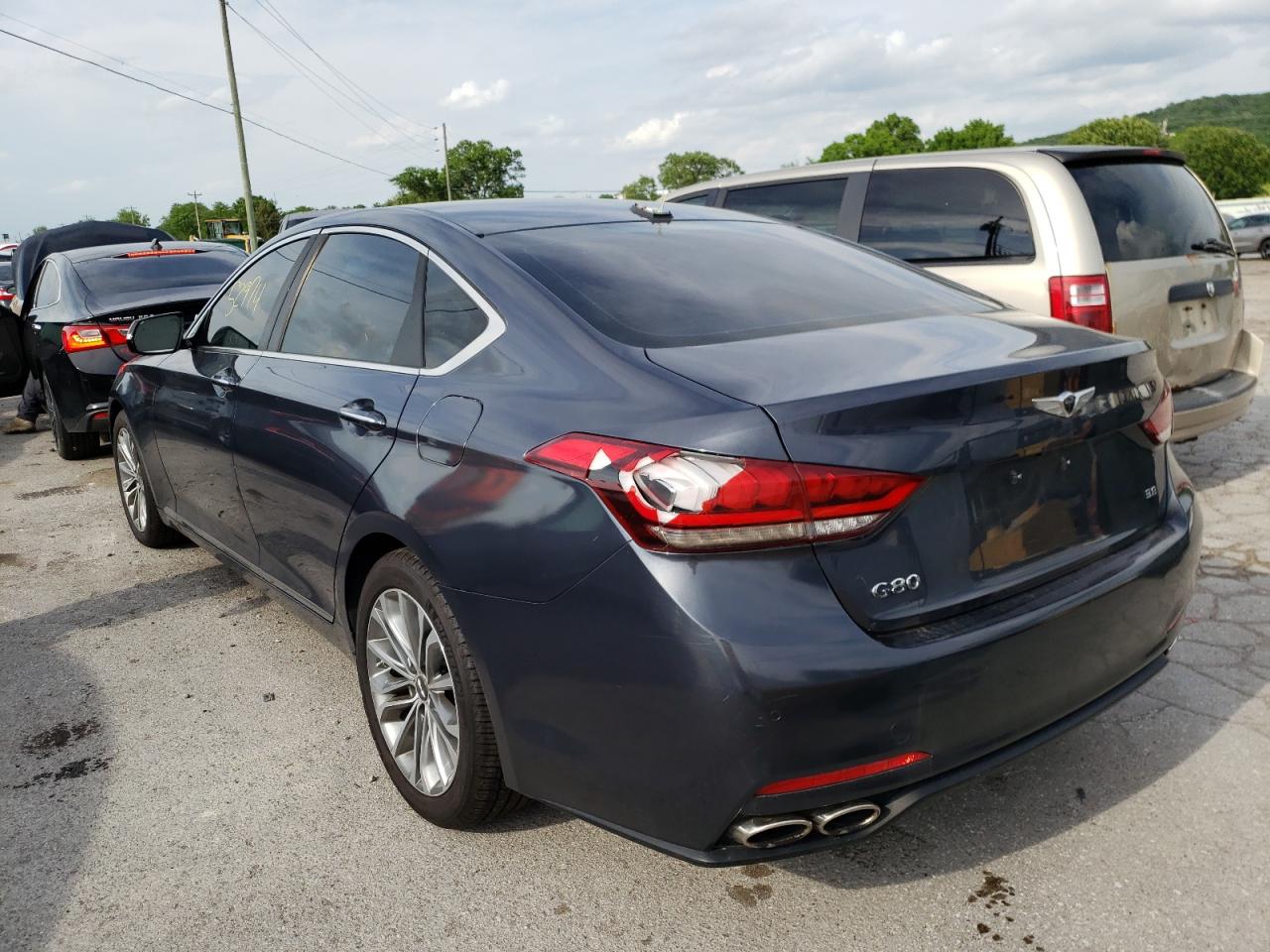 Photo 3 from auction – 2017 GENESIS G80 BASE with VIN KMHGN4JE8HU171998