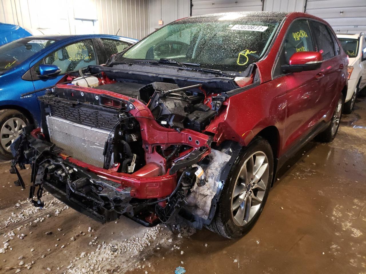 Photo 2 from auction – 2015 FORD EDGE TITAN with VIN 2FMTK4K83FBC19460