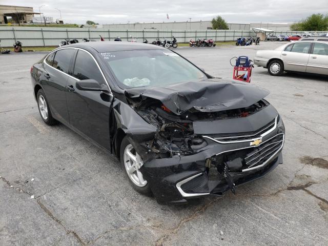 CHEVROLET MALIBU LS 2017 with VIN 1G1ZB5ST0HF192396 - Photo from auction