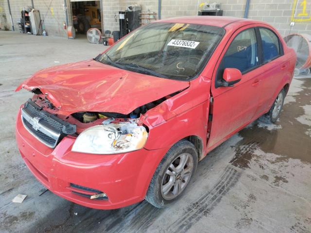 Photo 2 from auction – 2009 CHEVROLET AVEO LS with VIN KL1TD56EX9B320338