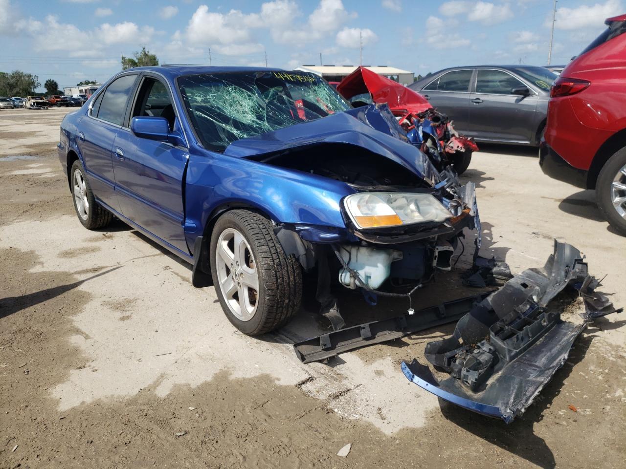 ACURA TL 2002 with VIN 19UUA56802A042563 - Photo from auction