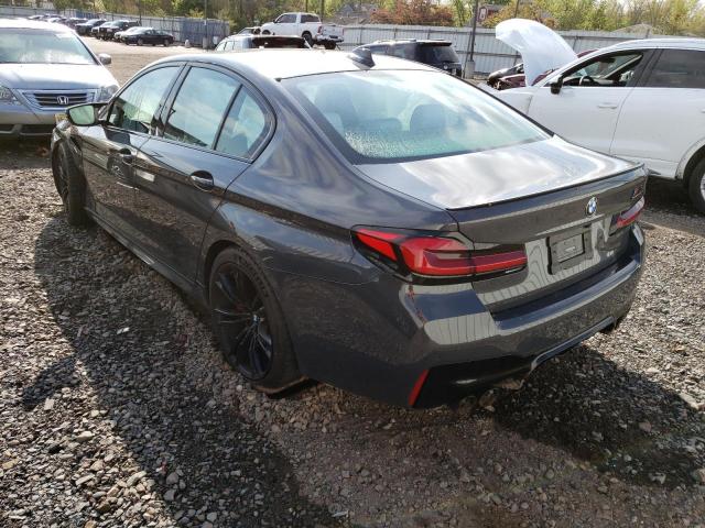 Photo 3 from auction – 2021 BMW M5 with VIN WBS83CH00MCF64750