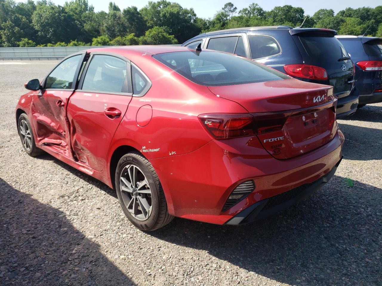 Photo 3 from auction – 2022 KIA FORTE FE with VIN 3KPF24AD3NE429502