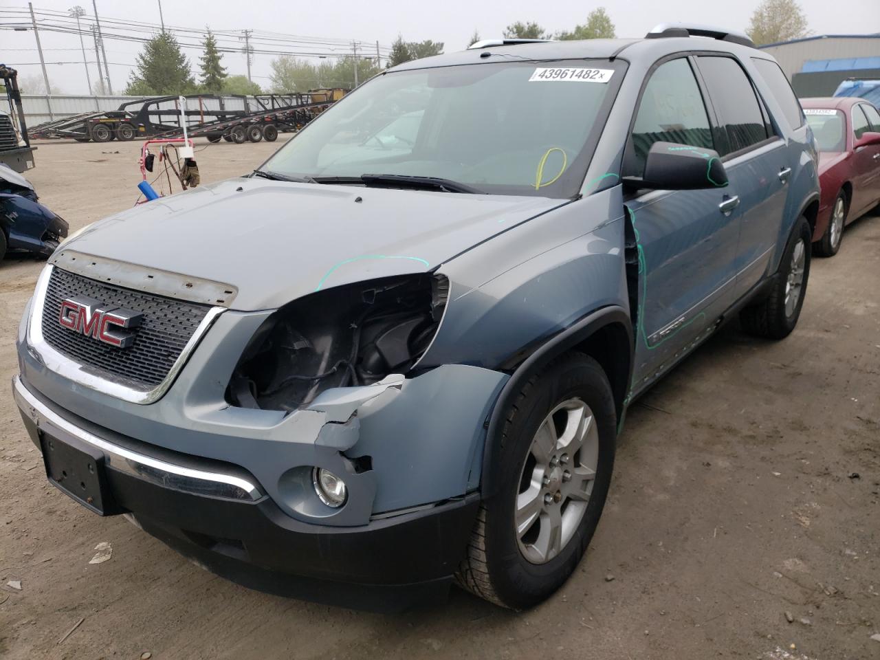 Photo 2 from auction – 2008 GMC ACADIA SLE with VIN 1GKER13758J197848