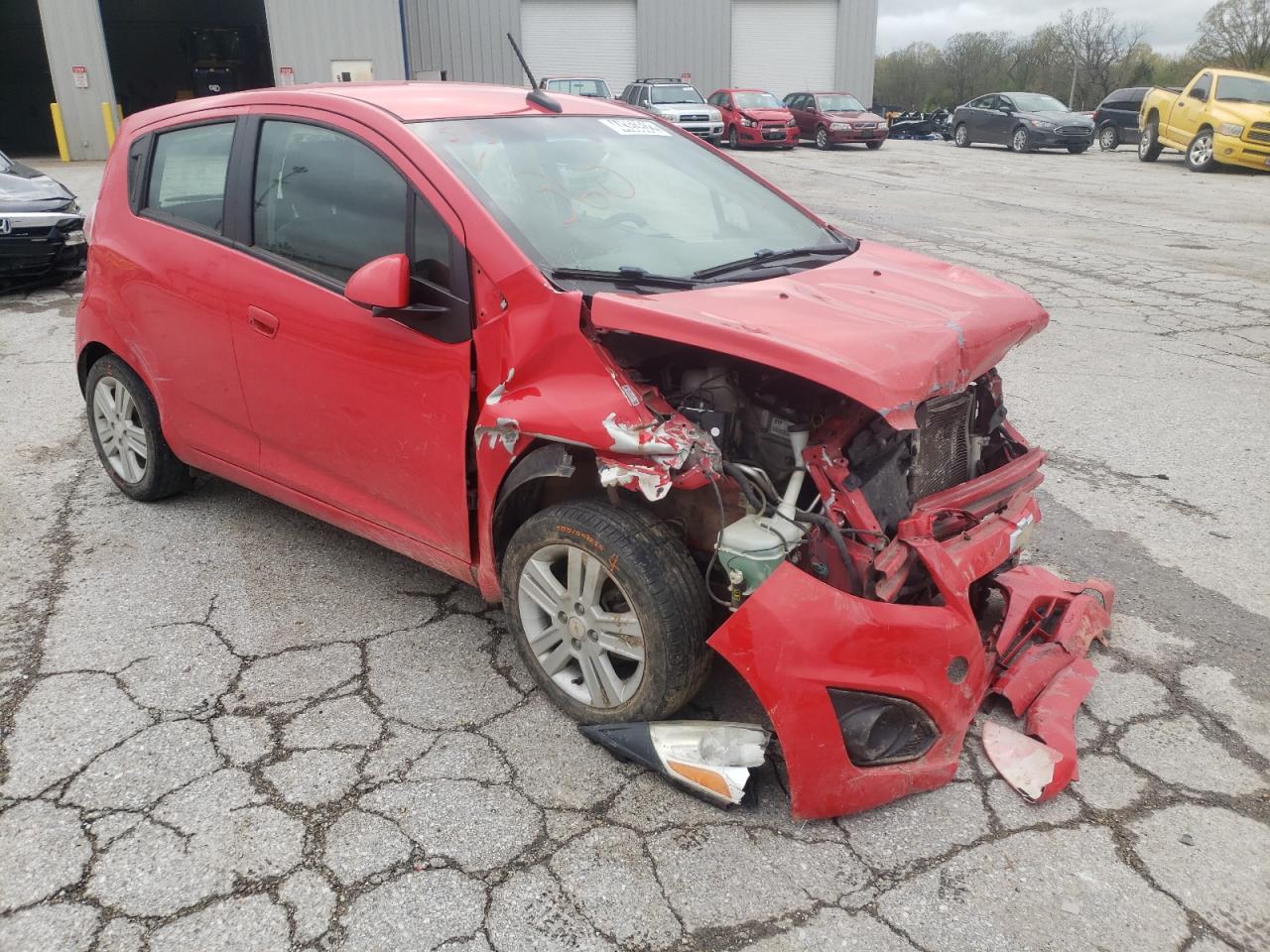 CHEVROLET SPARK LS 2013 с VIN KL8CB6S95DC574032 - Фото с аукциона