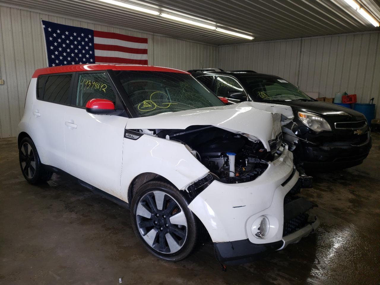 KIA SOUL + 2017 with VIN KNDJP3A58H7436044 - Photo from auction