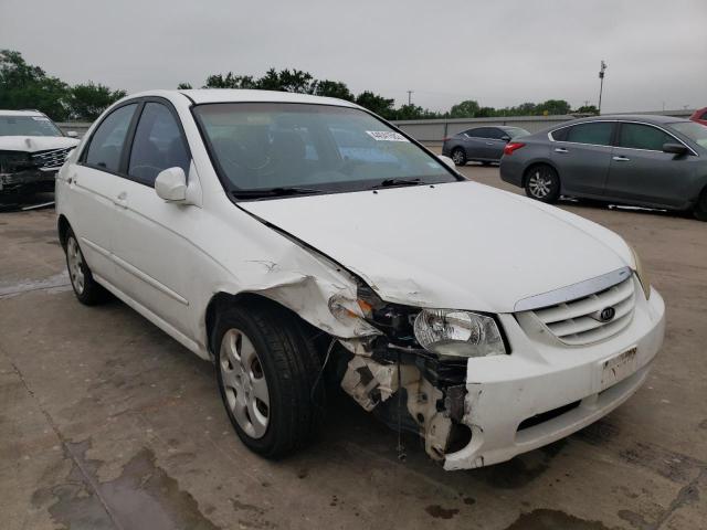 KIA SPECTRA LX 2004 with VIN KNAFE121X45044214 - Photo from auction
