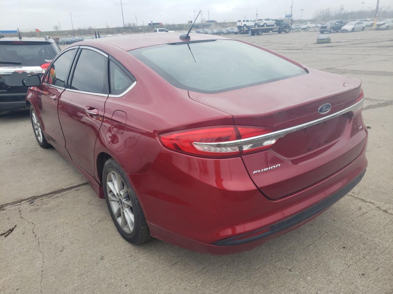 Photo 3 from auction – 2017 FORD FUSION SE with VIN 3FA6P0H7XHR181472