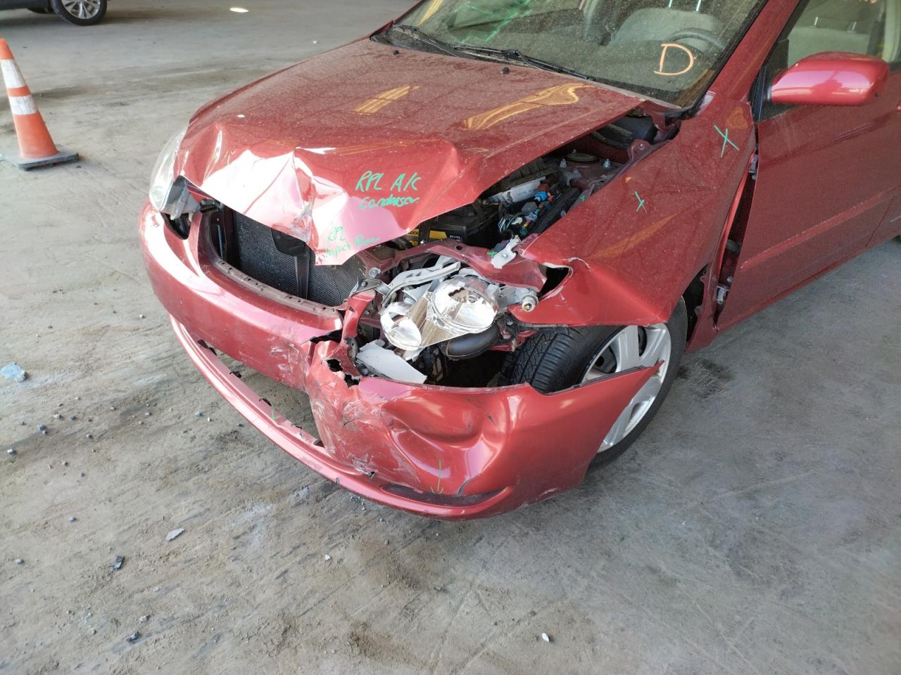 Photo 9 from auction – 2006 TOYOTA COROLLA CE with VIN 1NXBR32E46Z762530