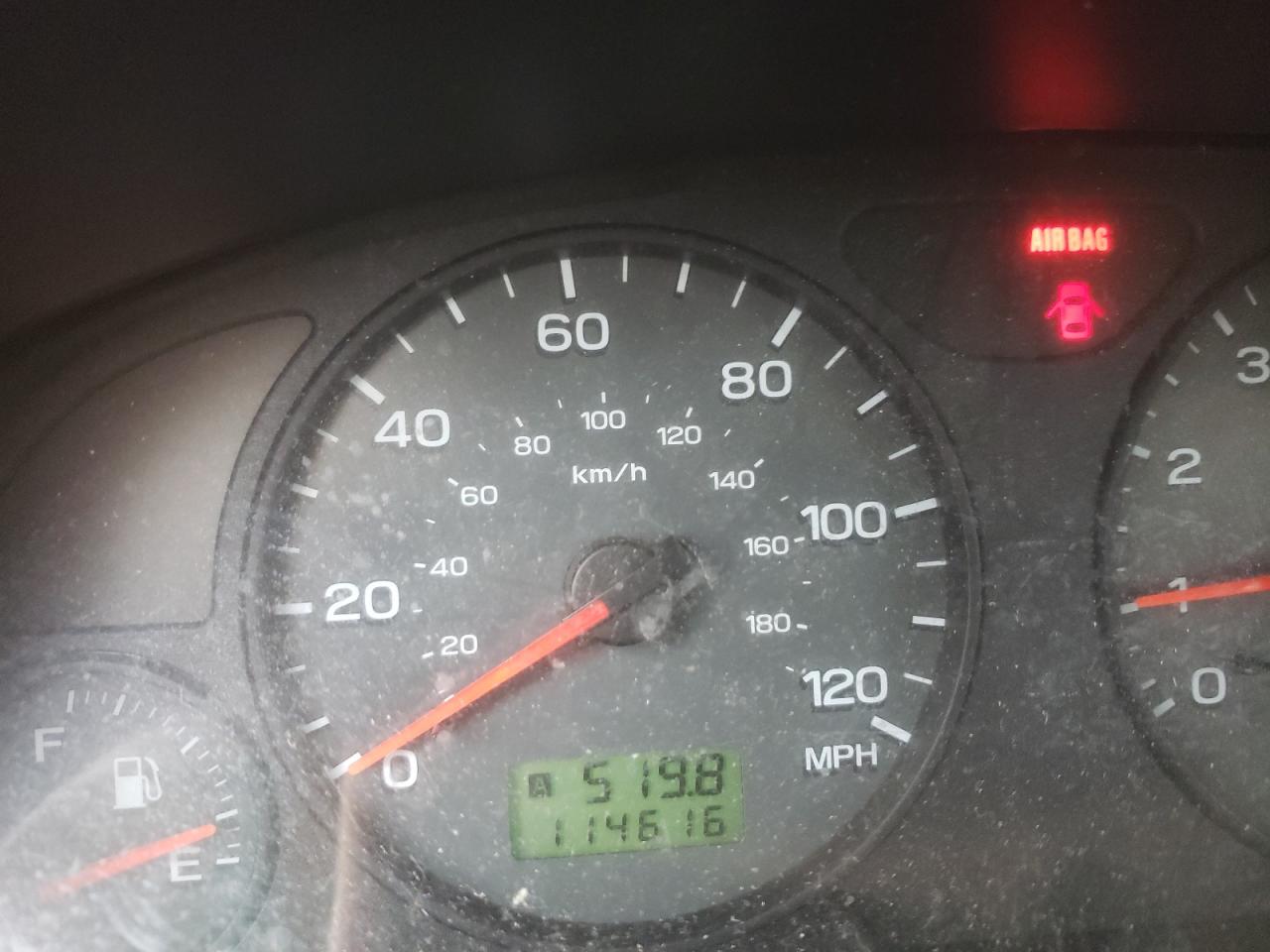 Photo 8 from auction – 2001 SUBARU FORESTER L with VIN JF1SF63541H708231