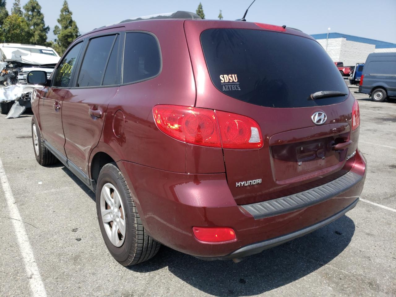 Photo 3 from auction – 2009 HYUNDAI SANTA FE G with VIN 5NMSG13D89H230326