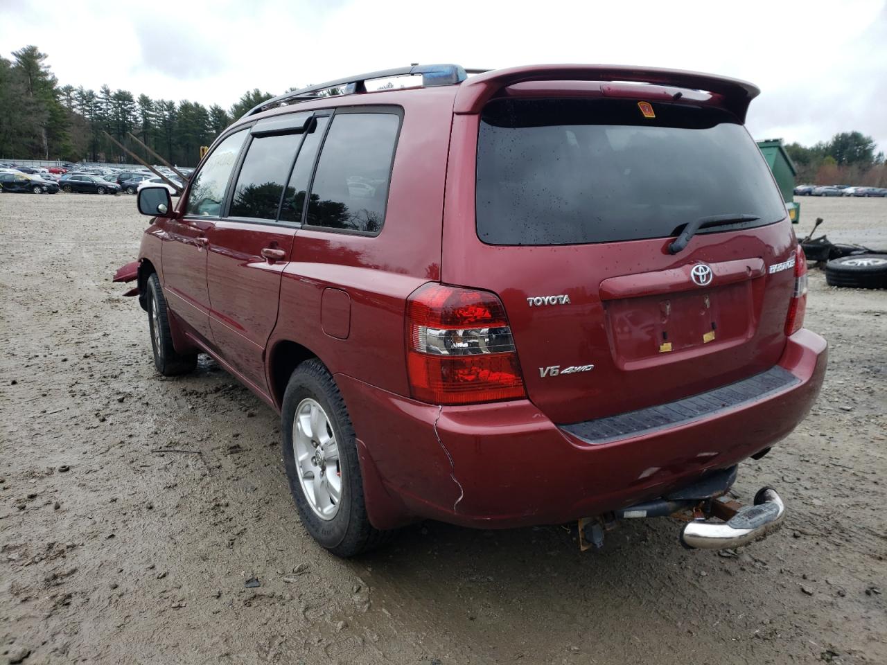Photo 3 from auction – 2007 TOYOTA HIGHLANDER with VIN JTEEP21A470197510