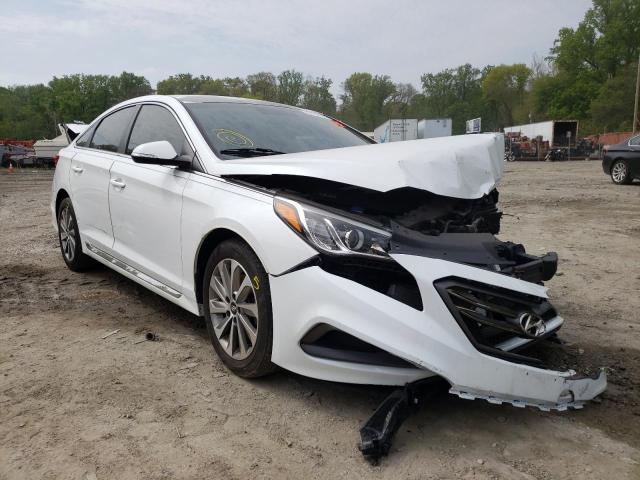 HYUNDAI SONATA SPO 2016 with VIN 5NPE34AF8GH283395 - Photo from auction