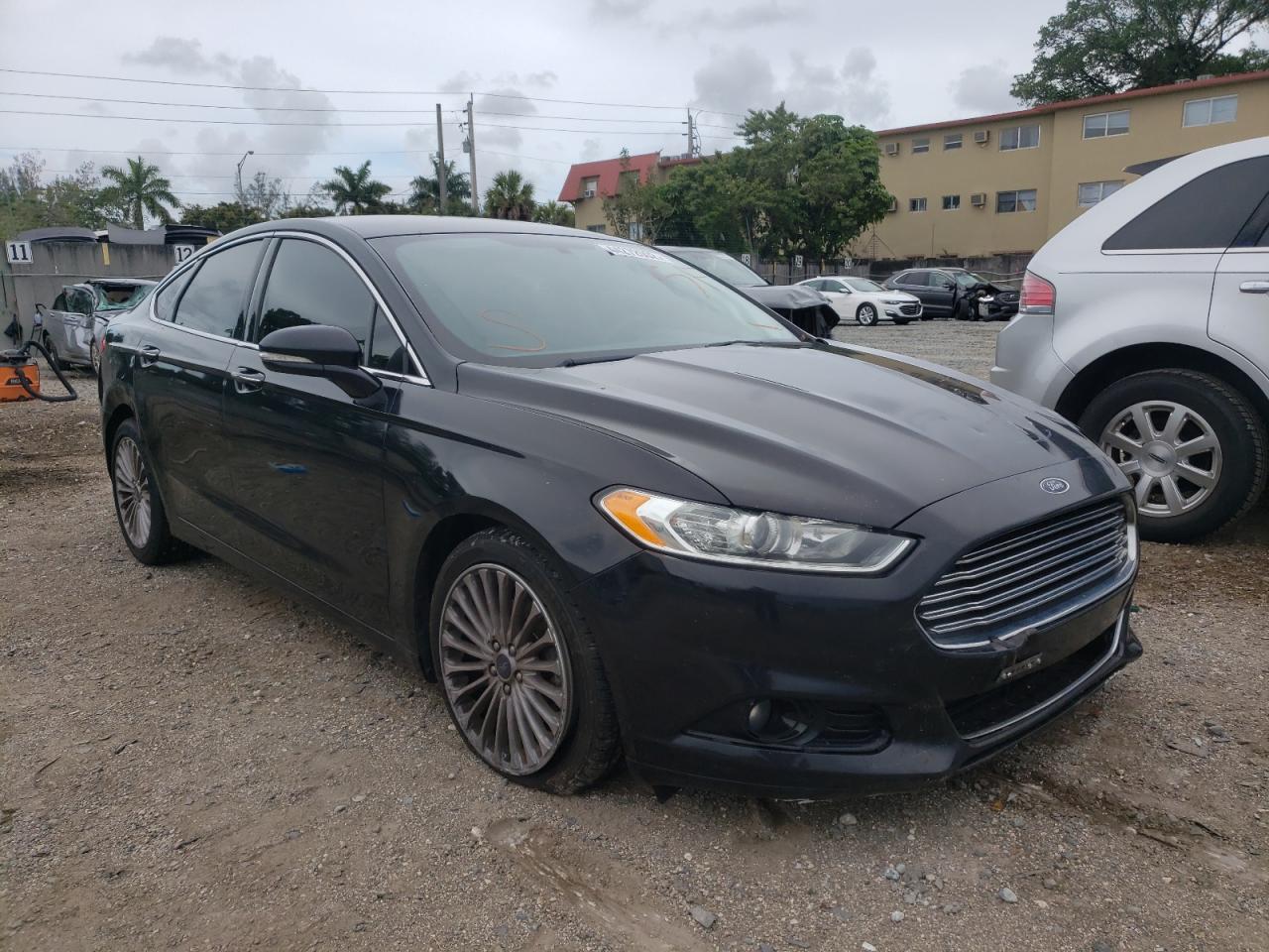 FORD FUSION TIT 2016 with VIN 3FA6P0K99GR126598 - Photo from auction