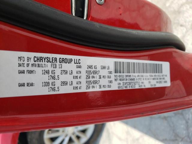 Photo 10 from auction – 2013 DODGE JOURNEY SX with VIN 3C4PDCBB7DT627712