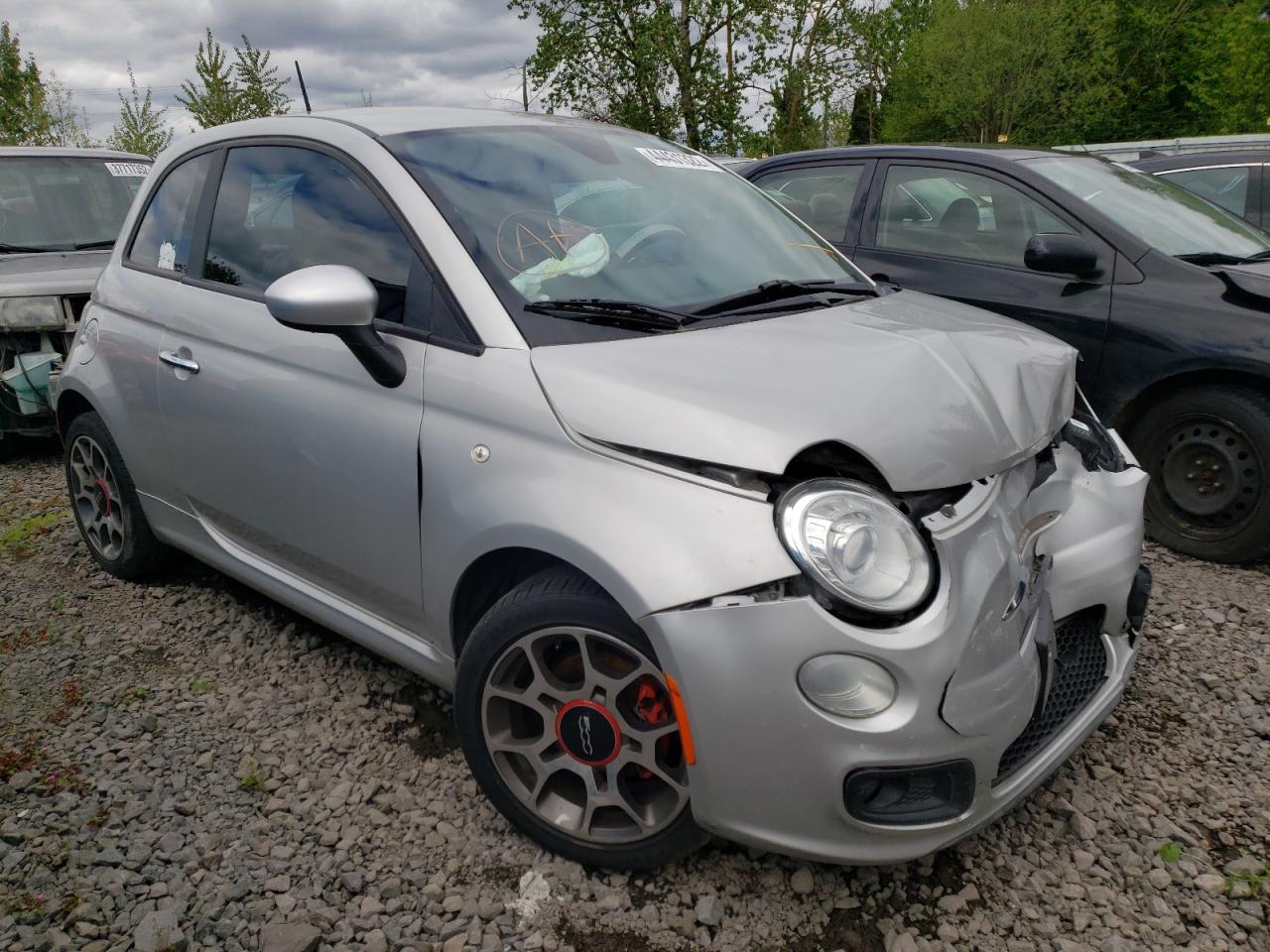 Photo 1 from auction – 2013 FIAT 500 SPORT with VIN 3C3CFFBR0DT737030