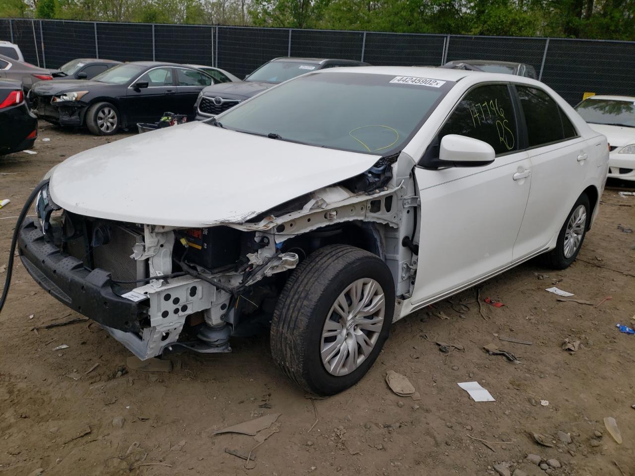 Photo 2 from auction – 2012 TOYOTA CAMRY BASE with VIN 4T4BF1FK6CR209330
