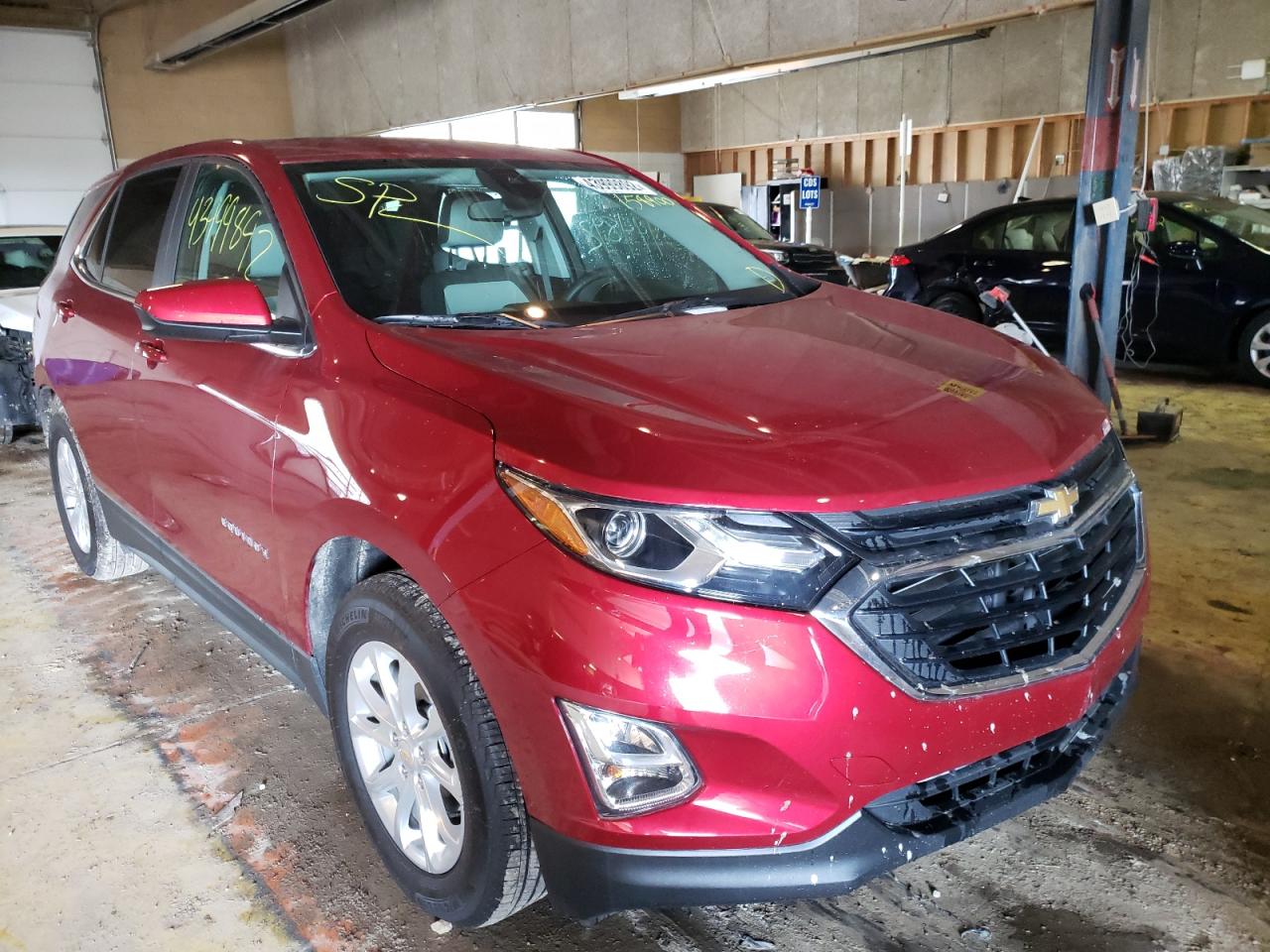 CHEVROLET EQUINOX LT 2021 with VIN 2GNAXKEV6M6158900 - Photo from auction