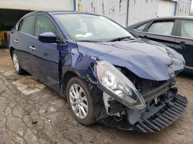 NISSAN SENTRA S 2018 with VIN 3N1AB7AP1JY294344 - Photo from auction