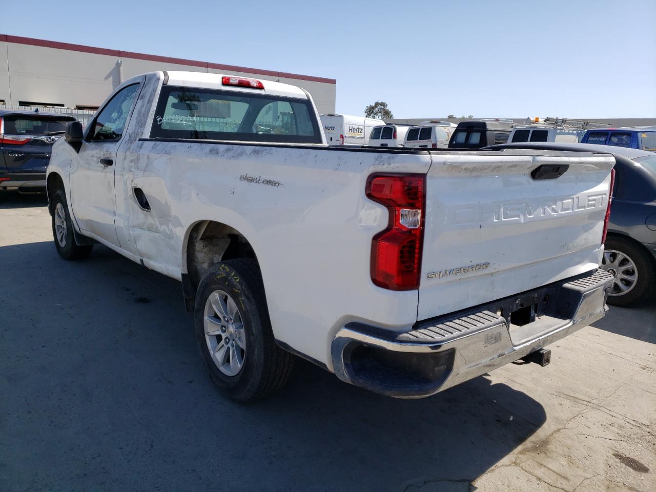 Photo 3 from auction – 2021 CHEVROLET SILVERADO with VIN 3GCNWAEF6MG218467