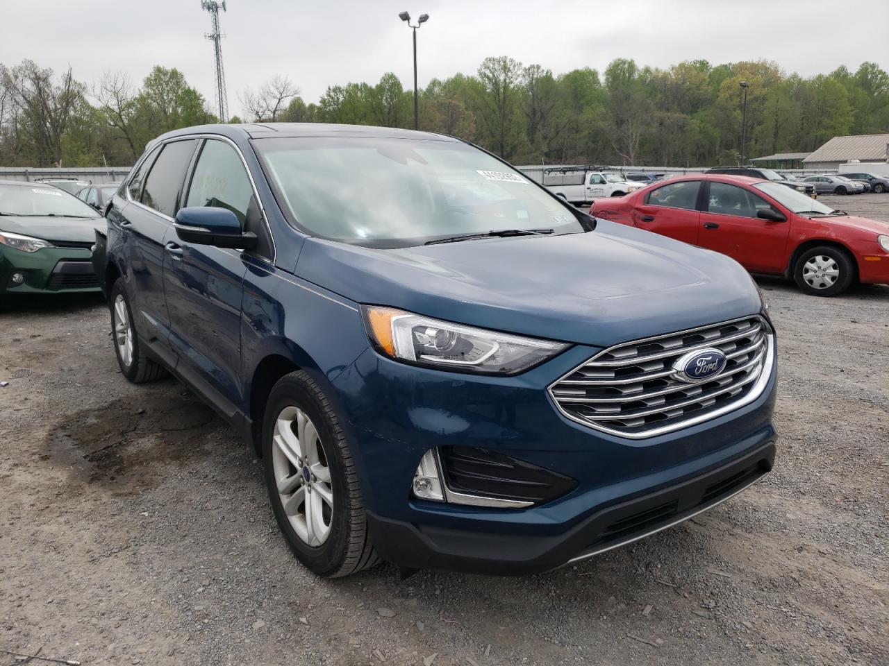 FORD EDGE SEL 2020 with VIN 2FMPK4J93LBA02966 - Photo from auction