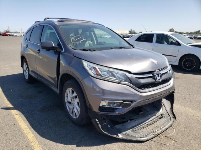 HONDA CR-V EXL 2015 with VIN 2HKRM3H71FH511520 - Photo from auction
