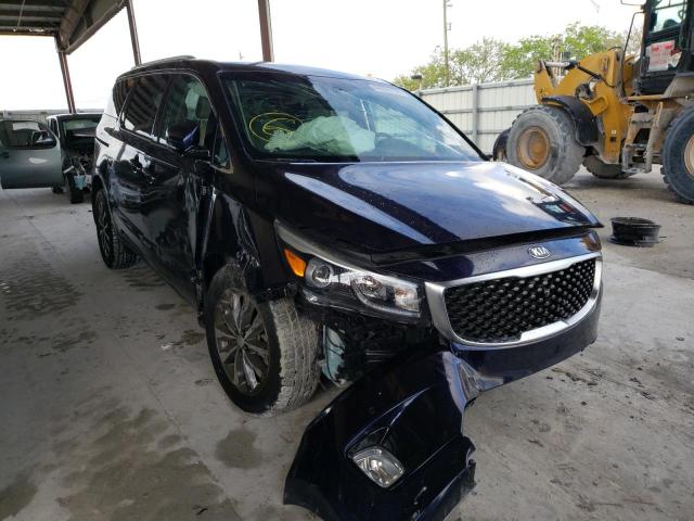 KIA SEDONA EX 2018 with VIN KNDMC5C13J6356631 - Photo from auction