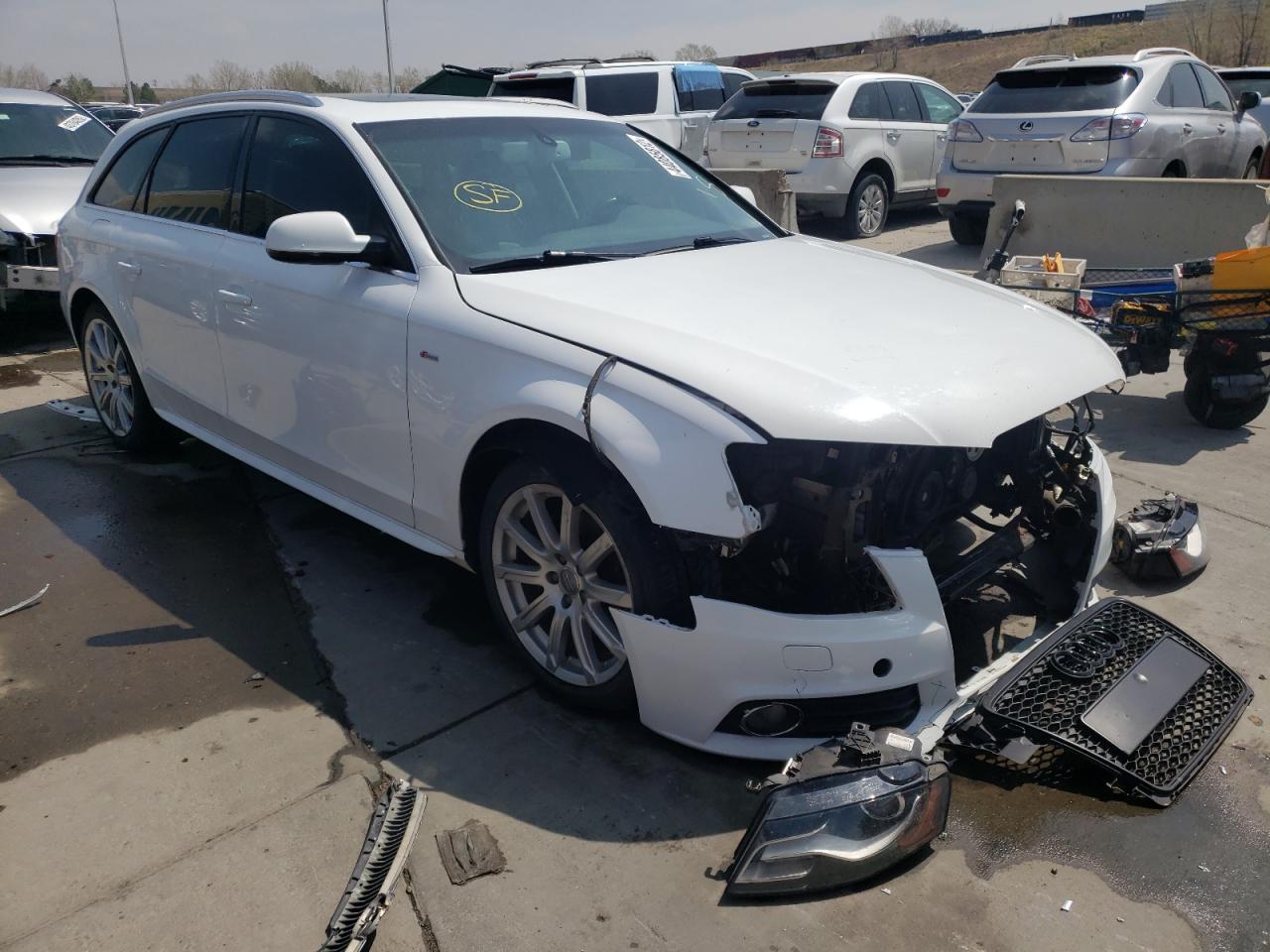 AUDI A4 PREMIUM 2012 with VIN WAUWFAFL7CA031452 - Photo from auction