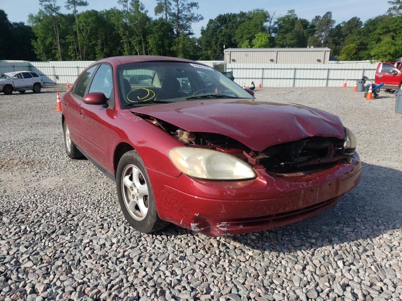 FORD TAURUS SE 2003 with VIN 1FAFP532X3G182002 - Photo from auction