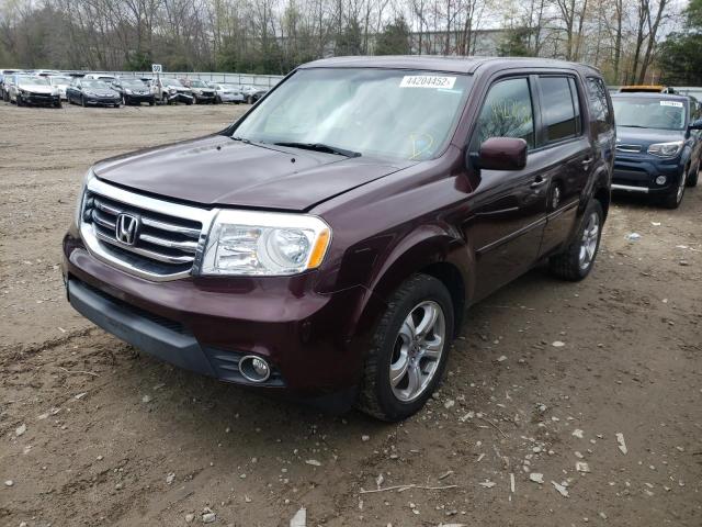 Photo 2 from auction – 2012 HONDA PILOT EXL with VIN 5FNYF4H51CB080567